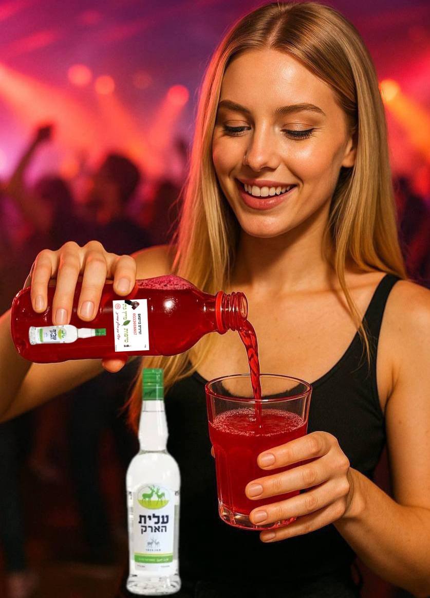 מיץ גת בתוספת ערק